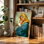 Madonna and Child Wall Art, New Parents Gift, Catholic Nursery Decor, Holygraceart