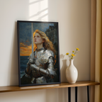 Saint Joan of Arc Wall Art, Courage and Victory Gift, Christian Home Decor, Holygraceart