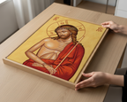 Ecce Homo Orthodox Icon Print, Lenten Prayer and Holy Week Gift, Holygraceart