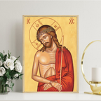 Ecce Homo Orthodox Icon Print, Lenten Prayer and Holy Week Gift, Holygraceart