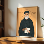 Saint Philip Neri Icon Print, Christian Friendship Gift Orthodox Art, Holygraceart