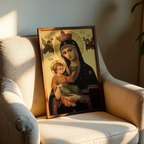 Our Lady of Perpetual Help Orthodox Icon Print, Prayer Gift, Faithful Home Piece, Holygraceart