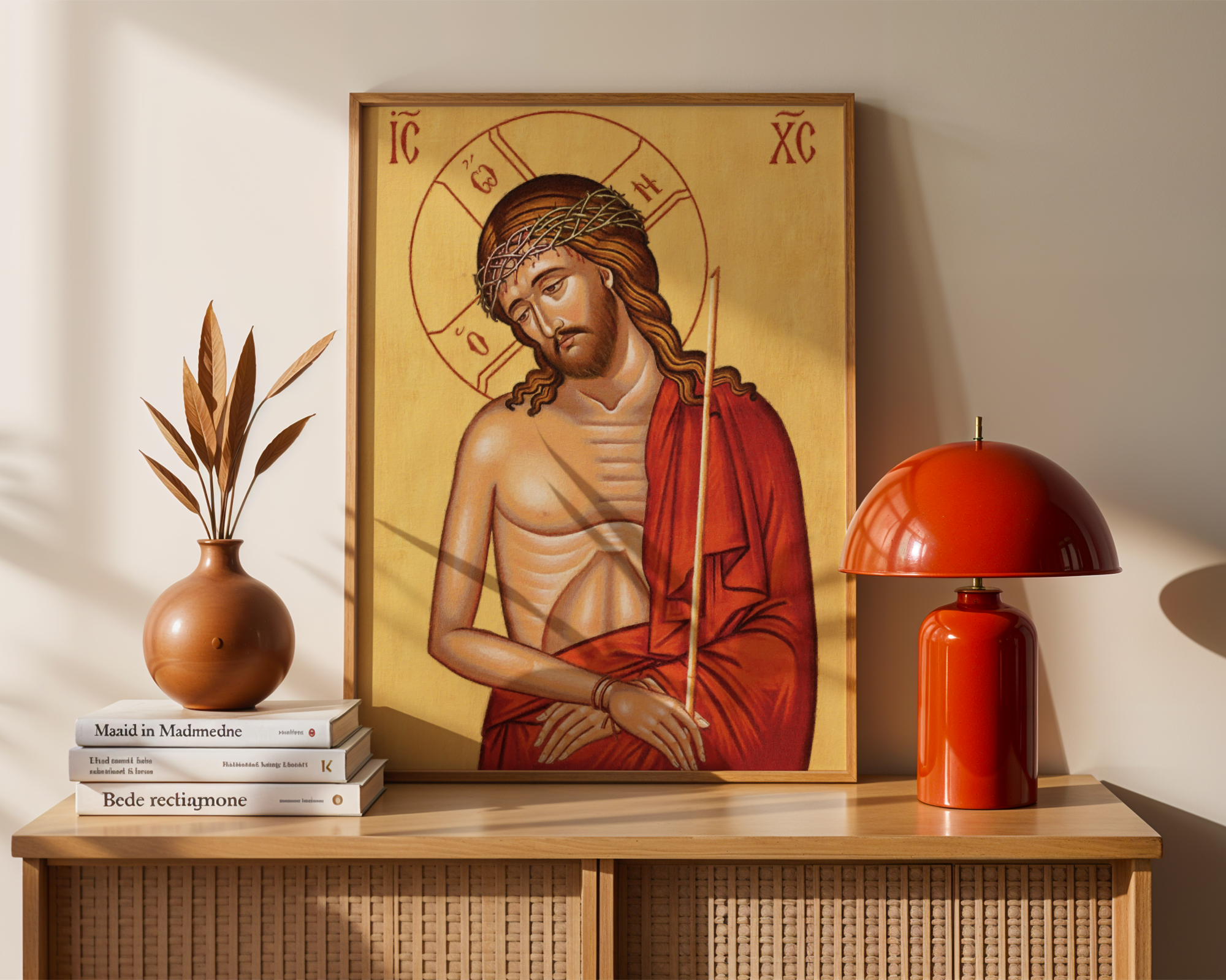 Ecce Homo Orthodox Icon Print, Lenten Prayer and Holy Week Gift, Holygraceart