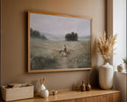 Shepherd of Quiet Paths, Good Shepherd Wall Art, Jesus with Sheep Christian Print, Religious Landscape Decor