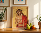 Ecce Homo Orthodox Icon Print, Lenten Prayer and Holy Week Gift, Holygraceart