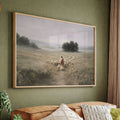 Shepherd of Quiet Paths, Good Shepherd Wall Art, Jesus with Sheep Christian Print, Religious Landscape Decor