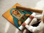 Our Lady of Sorrows Wall Art, Marian Wall Decor, Confirmation Gift