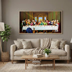 The Last Supper, Panoramic – Canvas Print, Dining Room Decor