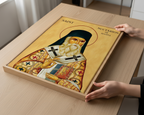 Saint Nectarios of Aegina Icon Print, Wonderworking Bishop Orthodox Wall Art, Holygraceart