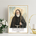 Saint Alexis Devotional Poster, Faith-Inspired Gift, Monastic Wall Decor, Holygraceart H283