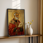 Saint Titus Icon Wall Art, Pastoral Leadership Gift Orthodox Print, Holygraceart
