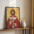 Jesus Christ Eucharistic Orthodox Icon, Priest Gift, Altar Blessing Decor, Holygraceart