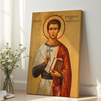 Saint Stephen the Protomartyr Icon Wall Art, Deacon Gift Orthodox Print, Holygraceart