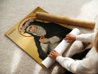 Saint Rose of Lima Icon Print, Women of Faith Gift, confirmation gift, Catholic Decor