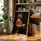 Saint Ignatius of Loyola Print, Jesuit Devotion Gift, Prayer and Study Wall Art, Holygraceart