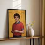 Saint Carlo Acutis Icon Wall Art, YStudent Gift Orthodox Print, Holygraceart