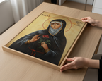 Saint Rita of Cascia Icon, Hope and Healing Gift, Patron Saint of Impossible Causes