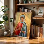 Saint Anastasia of Sirmium Wall Art, Protection and Healing Gift, Holygraceart