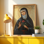 Saint Rita of Cascia Icon, Hope and Healing Gift, Patron Saint of Impossible Causes