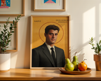 Saint Pier Giorgio Frassati Icon Wall Art, Student Gift Orthodox Print, Holygraceart