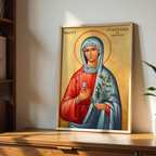 Saint Anastasia of Sirmium Wall Art, Protection and Healing Gift, Holygraceart