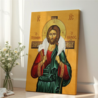 Jesus Christ the Good Shepherd Orthodox Icon Print, Sacred Wall Art, Holygraceart