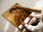 Saint Tarcisius Icon Print, Patron Saint of Altar Servers, First Communion Gift