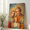 Holy Family Wall Art Print, Wedding and Housewarming Gift, Catholic Home Decor, Holygraceart