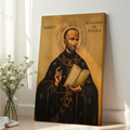 Saint Ignatius of Loyola Icon Wall Art, Spiritual Wisdom Gift Orthodox Print, Holygraceart
