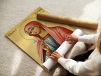 Saint Lydia of Thyatira Icon Print, Merchant Gift, Business Blessing Wall Art