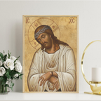 Christ the Bridegroom Orthodox Icon Print, Holy Week Prayer Gift, Holygraceart
