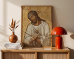 Christ the Bridegroom Orthodox Icon Print, Holy Week Prayer Gift, Holygraceart