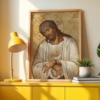 Christ the Bridegroom Orthodox Icon Print, Holy Week Prayer Gift, Holygraceart