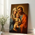 Holy Family Wall Art, Wedding and Housewarming Gift, Catholic Home Decor