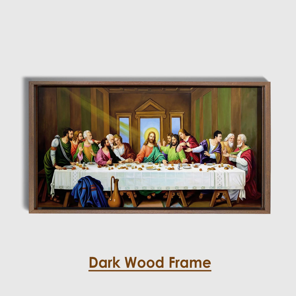 The Last Supper, Panoramic – Canvas Print, Dining Room Decor