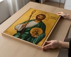 Saint Jude the Apostle Icon Wall Art, Patron of Hope Gift Orthodox Decor, Holygraceart