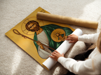 Saint Jude the Apostle Icon Wall Art, Patron of Hope Gift Orthodox Decor, Holygraceart