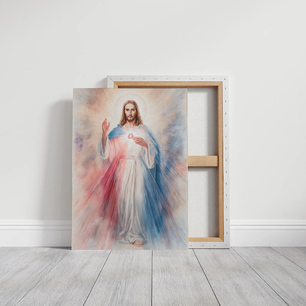 Divine Mercy of Jesus Art Print: Catholic Home Decor