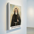 Saint Alexis Devotional Poster, Faith-Inspired Gift, Monastic Wall Decor, Holygraceart H283