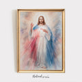 Divine Mercy of Jesus Art Print: Catholic Home Decor