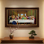The Last Supper, Panoramic – Canvas Print, Dining Room Decor