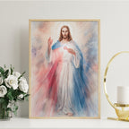 Divine Mercy of Jesus Art Print: Catholic Home Decor