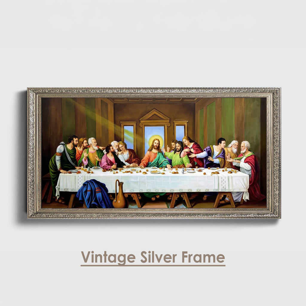 The Last Supper, Panoramic – Canvas Print, Dining Room Decor