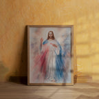 Divine Mercy of Jesus Art Print: Catholic Home Decor