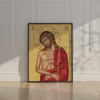 Ecce Homo Orthodox Icon Print, Lenten Prayer and Holy Week Gift, Holygraceart