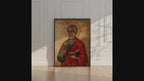Saint Simon the Apostle Icon Wall Art, Apostolic Faith Gift Orthodox Decor, Holygraceart