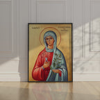 Saint Anastasia of Sirmium Wall Art, Protection and Healing Gift, Holygraceart