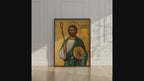 Saint Jude the Apostle Icon Wall Art, Patron of Hope Gift Orthodox Decor, Holygraceart