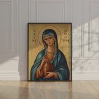 Saint Photini(Photina) Icon Print, Baptism and Faith Renewal Gift, Orthodox Wall Art
