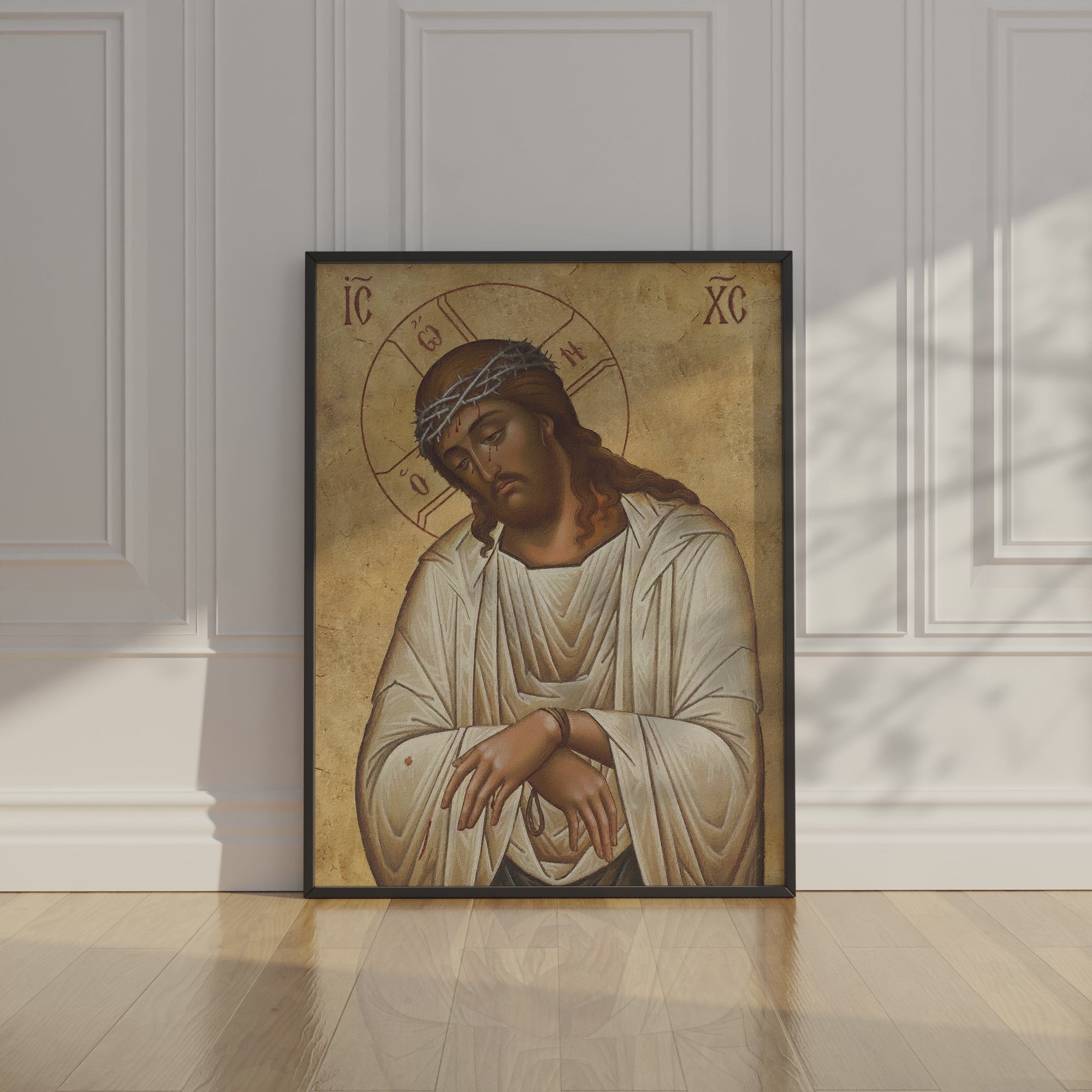 Christ the Bridegroom Orthodox Icon Print, Holy Week Prayer Gift, Holygraceart